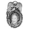 Gloria Duchin "Always in Our Hearts" Angel Picture Frame Christmas Tree Ornament